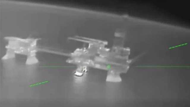 Кадр из видео, распространенного Силами специальных операций