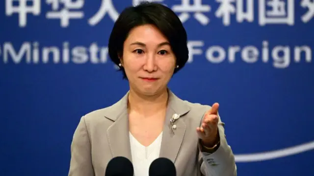 चीन के विदेश मंत्रालय के प्रवक्ता माओ निंग