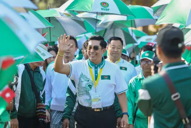 ရွေးကောက်ပွဲ အပိုင်း ၂ မှာ ပဲခူးတိုင်း ပေါက်ခေါင်းမြို့နယ်ကနေ ပြည်သူ့လွှတ်တော်ကိုယ်စားလှယ်နေရာအတွက် ဝင်ပြိုင်ခဲ့တဲ့ USDP ဒုဥက္ကဋ္ဌ ဦးမျိုးဇော်သိမ်း