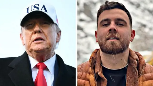 ዶናልድ ትራምፕ እና የ26 ዓመቱ ኢርፋን ሶልታኒ