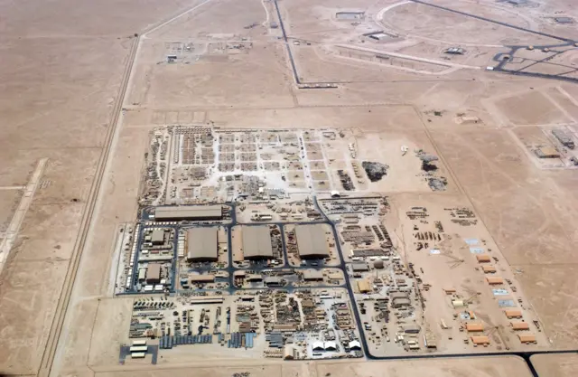 قطر کې د امریکا العدید پوځي اډه