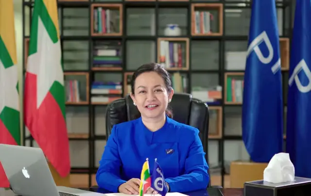 PPP ပါတီ ဥက္ကဋ္ဌ ဒေါ်သက်သက်ခိုင်