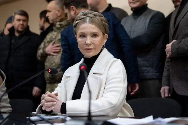 Юлия Тимошенко в зале суда