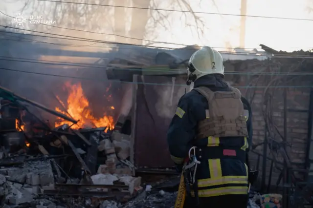 Последствия российского удара по Сумской области