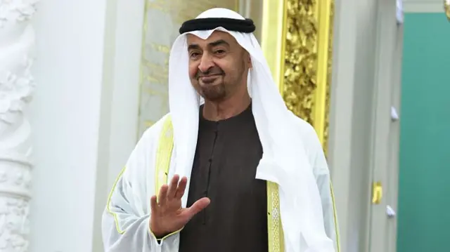 यूएई के राष्ट्रपति शेख़ मोहम्मद बिन ज़ायद अल नाहयान