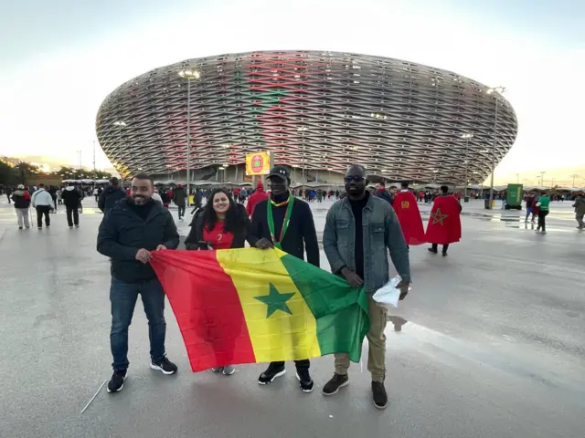 Supporteurs sénégalais