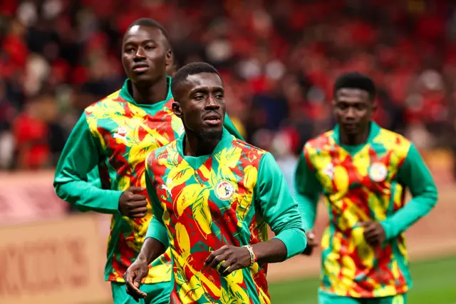 Des joueurs sénégalais