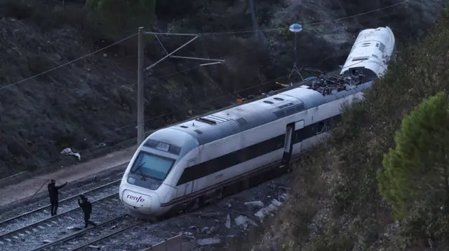 स्पेन ट्रेन हादसा