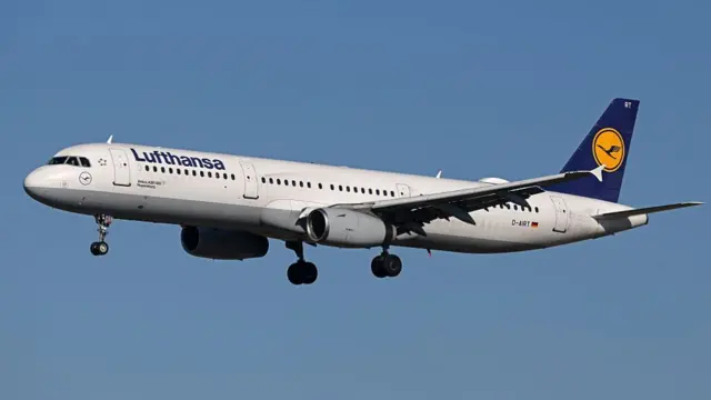 هواپیما در حال پرواز