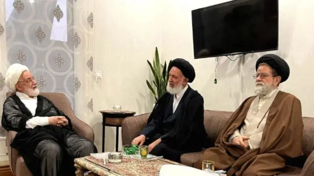 مهدی کروبی و محمد علی ایازی