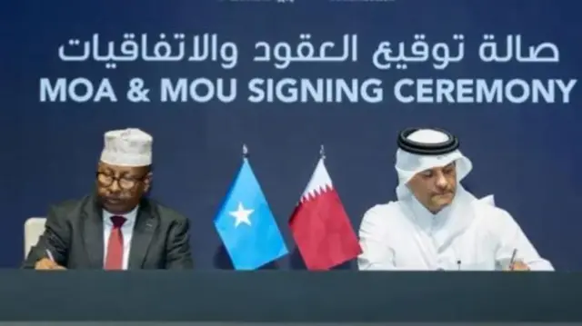 Aanga'oota Somaaliyaa fi Qaataar