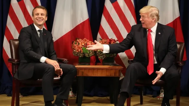 Trump iyo Macron