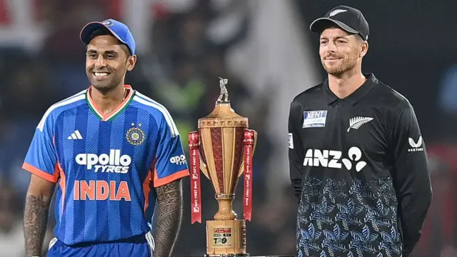 भारत न्यूज़ीलैंड के बीच मैच