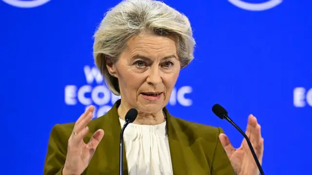 यूरोपीय कमीशन की अध्यक्ष उर्सुला वॉन डेर लेयेन