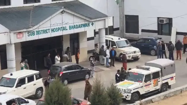 भद्रवाह-चंबा रोड पर सेना का एक वाहन दुर्घटनाग्रस्त