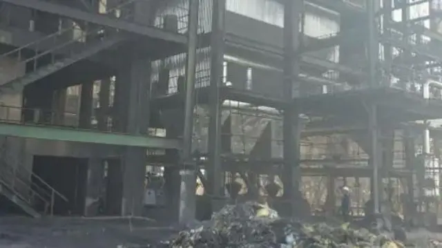 छत्तीसगढ़ के बलौदाबाज़ार-भाटापारा ज़िले के बकुलाही में एक स्पंज आयरन प्लांट में विस्फोट