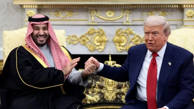 Mwanamfalme wa Saudia Mohammed bin Salman alitembelea Ikulu ya Marekani mwezi Novemba