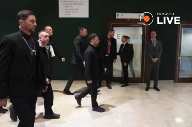 Телеканал «Новини» показал кадры с Зеленским в Давосе