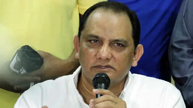 भारतीय क्रिकेट टीम के पूर्व कप्तान मोहम्मद अज़हरुद्दीन