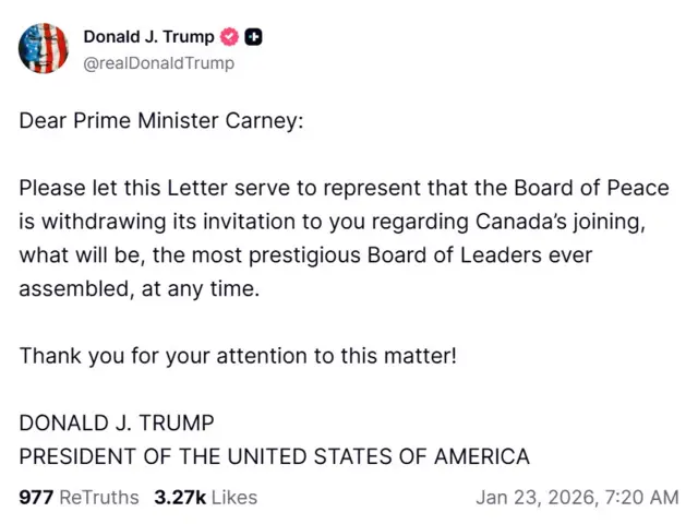 ट्रंप का बयान