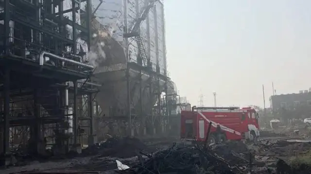 स्पंज आयरन प्लांट