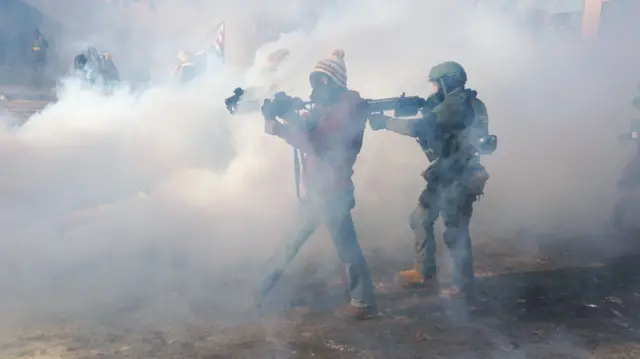 मिनियापोलिस में प्रदर्शन