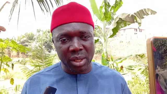 Chidiebere Alo bụ onye a kpọpụtara dịka onye meriri ntuliaka APC ga-azọ ọkwa Onyeisioche n'Abakaliki, Ebonyi steeti.