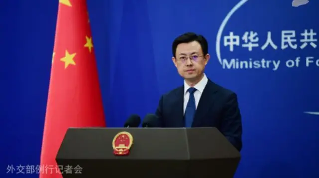 တရုတ်နိုင်ငံခြားရေးဝန်ကြီးဌာန ပြောခွင့်ရသူ