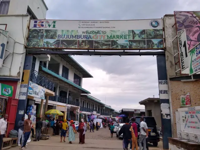 Irembo ry'isoko rya Bujumbura City Market
