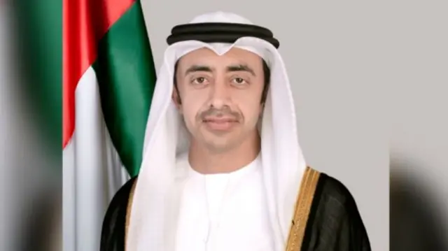 यूएई के विदेश मंत्री शेख़ अब्दुल्लाह बिन ज़ायेद अल नाहयान