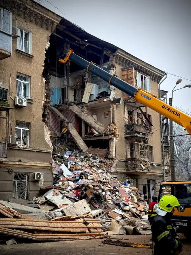 разрушенный дом в Одессе