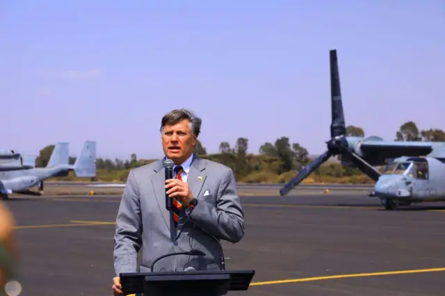 Ministira Dhimma Alaa Ameerikaa Itti-aanaa Kiristoofar Laandaaw