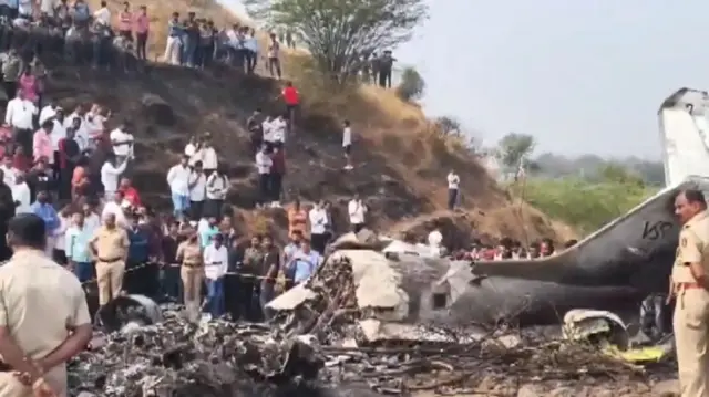 बारामती विमान हादसा