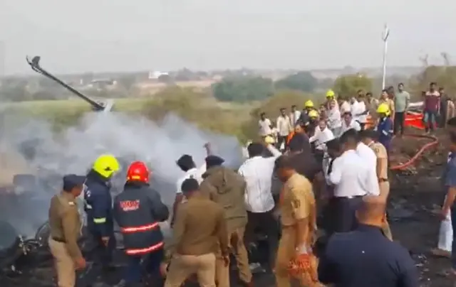 बारामती विमान हादसा