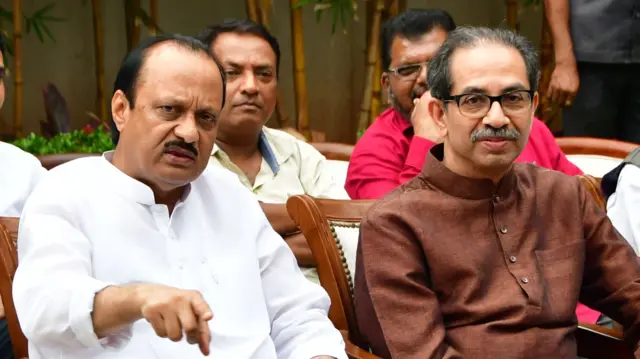 अजित पवार और उद्धव ठाकरे (फ़ाइल फ़ोटो)