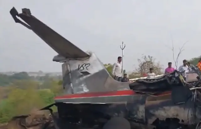 बारामती विमान हादसा
