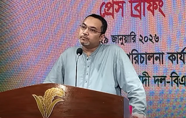 বিএনপির নির্বাচন পরিচালনা কমিটির মুখপাত্র ও দলের চেয়ারম্যানের উপদেষ্টা মাহদী আমিন