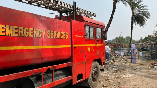 कोलकाता के गोदामों में लगी आग का मामला