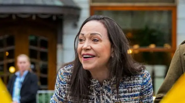 वेनेज़ुएला की विपक्षी नेता मरिया कोरीना मचादो