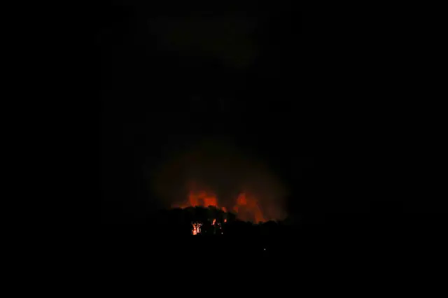 Một điểm bị không kích tại Caracas