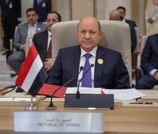 رشاد العليمي، رئيس المجلس الرئاسي اليمني