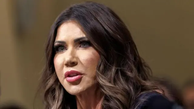 Kristi Noem, secretária do Departamento de Segurança Interna dos EUA