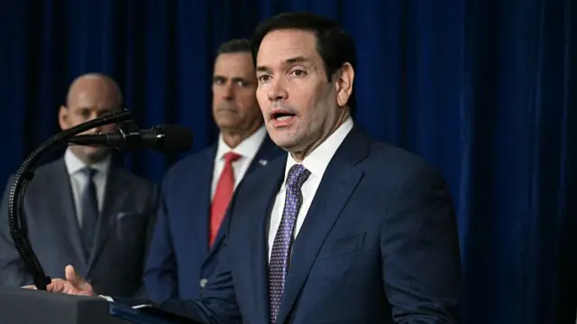 अमेरिका के विदेश मंत्री मार्को रुबियो