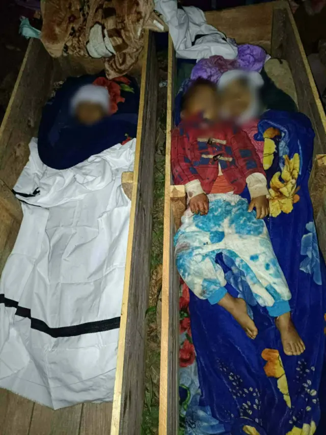 ဟာလ်သားရွာက မိသားစုလိုက်သေဆုံး