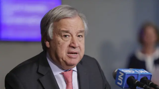 António Guterres, secretario general de la ONU