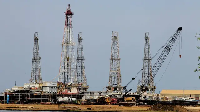 Facilidades petroleras en Zulia, venezuela.