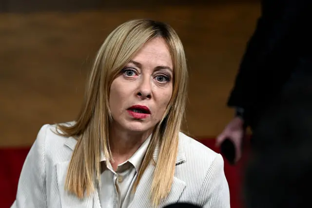 Giorgia Meloni, primera ministra de Italia