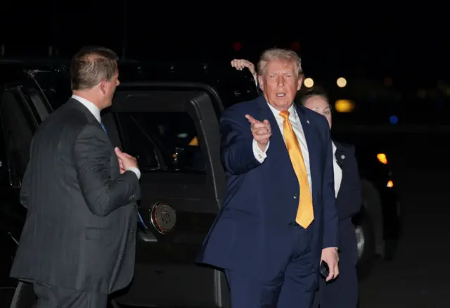 الرئيس الأمريكي دونالد ترامب