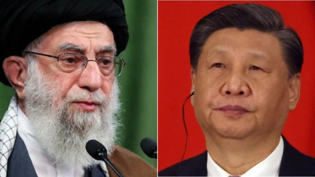 መራሒ ሃይማኖት ኢራን ኣያቶላህ ዓሊ ካመኒን ፕረዚደንት ቻይና ሺ ዢፒንግን