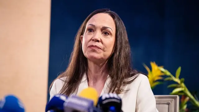 María Corina Machado etoola ihe mba Amerịka mere megide Maduro